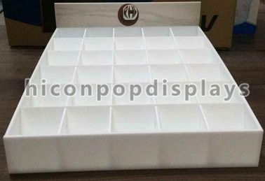 China Soportes de exhibición de acrílico de la teja de la encimera 3&quot; x 2,4&quot; para las baldosas cerámicas proveedor