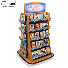 China Los estantes de exhibición CD de la tarjeta de felicitación de la tarjeta del naipe venden al por mayor libre proveedor