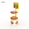 Patata Chips Display Cases del metal amarillo para la venta al por mayor de la alimentación proveedor