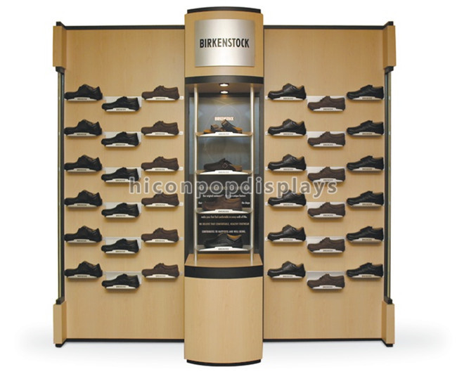 La publicidad de encargo derecha libre de los estantes de exhibición del metal calza el estante de exhibición para la tienda