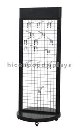 China Exhibiciones del hilandero de la venta al por menor de Gridwall de la placa giratoria/exhibición del hilandero de Gridwall proveedor