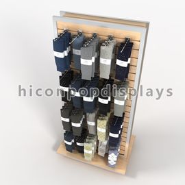 China Lados dobles libres de los soportes de exhibición de Slatwall para los calcetines de Smartwool proveedor