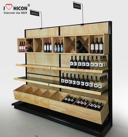 China Estantes de exhibición del vino y estantería comerciales del licor para las bodegas/las tiendas proveedor