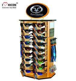 China Soporte de exhibición de madera comercial de Sunglass de la exhibición de las gafas de sol del márketing del comprador proveedor