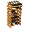 Estante de madera del vino del piso del vino de exhibición del soporte de vino de la tienda de la publicidad de encargo de la venta al por menor proveedor