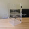 4 bloqueables - vitrina de acrílico clara de la prenda impermeable de la mesa de la torre de la exhibición de la capa proveedor