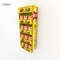 Diseño de encargo del estante de exhibición de la comida del metal amarillo 4-Tiers en venta proveedor
