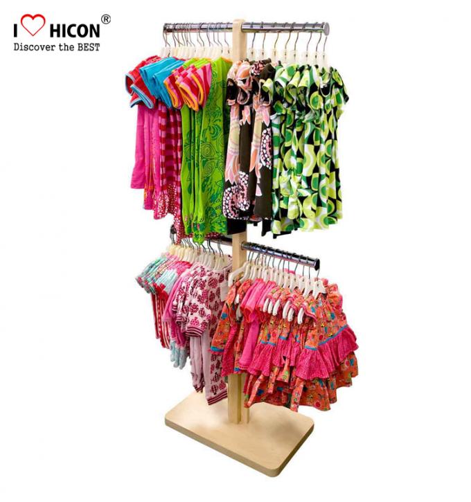 Los accesorios de la tienda de ropa de los niños modificaron la exhibición de la tienda de la ropa para requisitos particulares de MOQ 20pcs