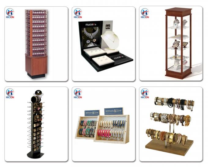 Exhibiciones y fuentes de encargo de la joyería del boutique de la multa del piso con el echador
