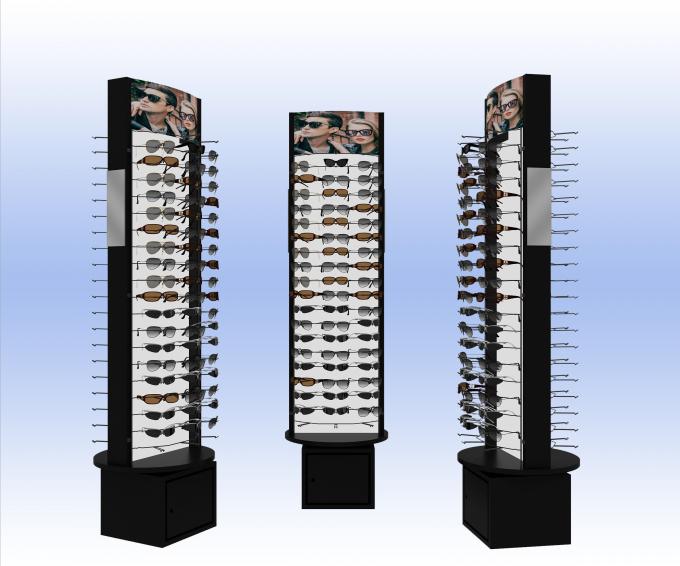 Unidades de visualización de las gafas de sol de Dior de la sobremesa que aumentan el soporte de exhibición de las gafas del valor de la marca